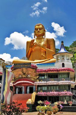 en büyük buddhistic yerler - dambula altın Tapınak, sri lanka