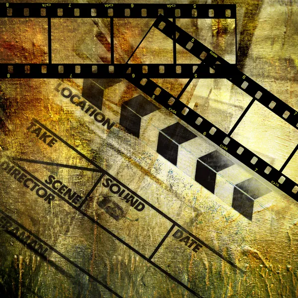 Retro movies background — Stock Photo, Image