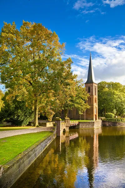 Castillo de Haar en colores otoñales - Holanda — Foto de Stock