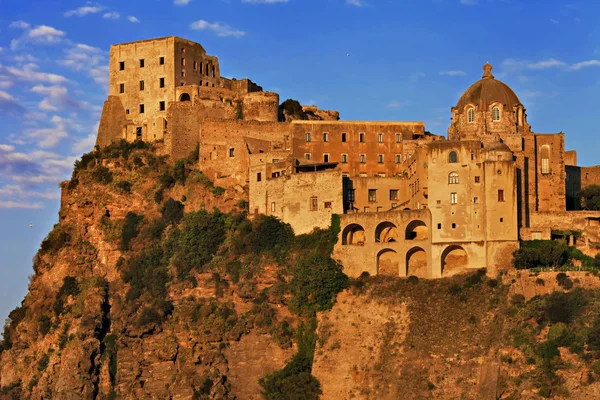 Středověký hrad, Itálie — Stock fotografie