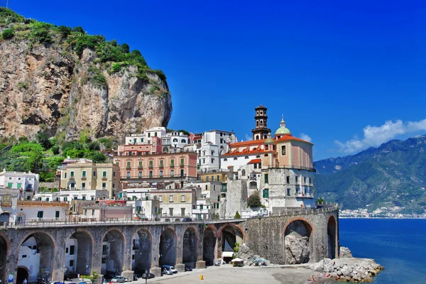 Güzel Positano. Amalfi Sahili. Bella italia serisi — Stok fotoğraf