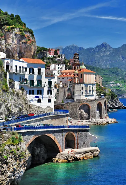 Stanning Costiera Amalfitana - villaggio di Atrani — Foto Stock