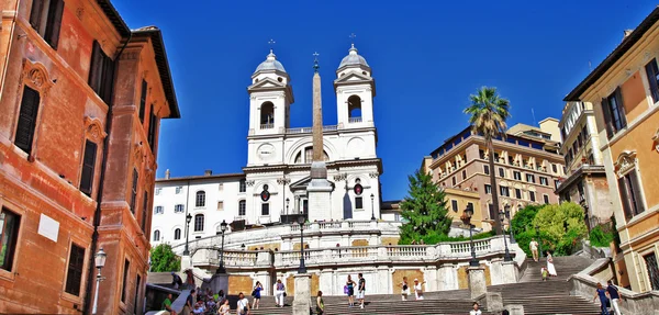 Romeinse bezienswaardigheden - Piazza di Spagna — Stockfoto