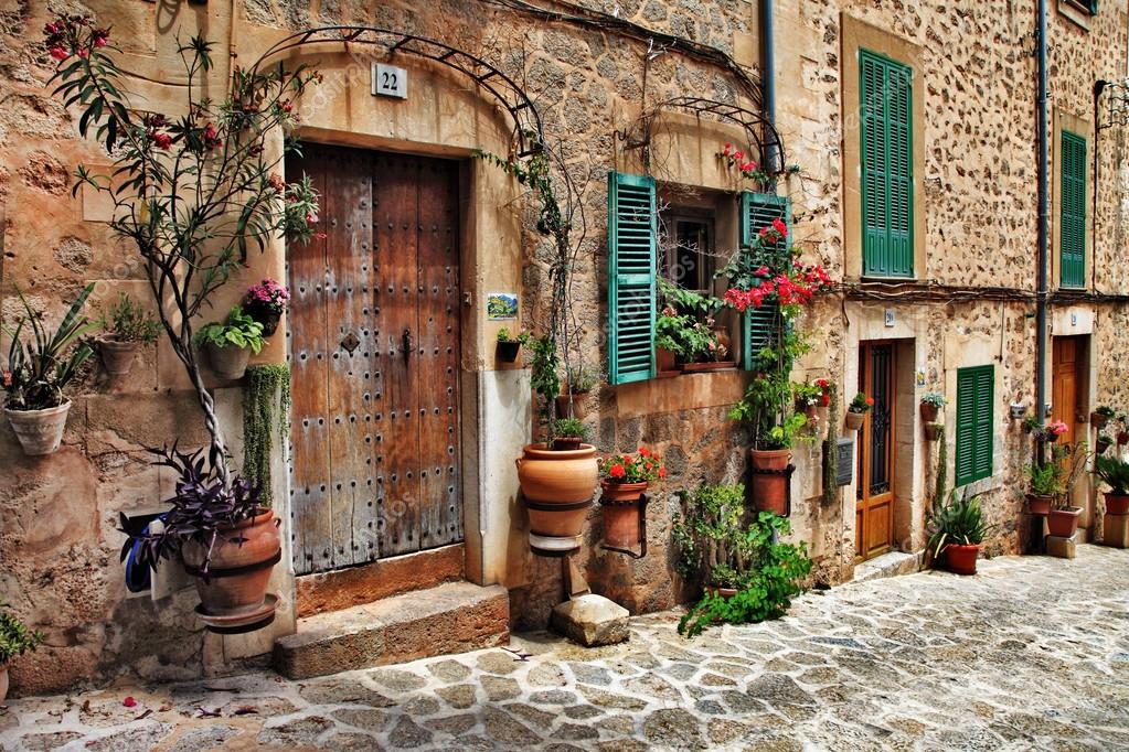 Charming streets of old mediterranean towns Stock Photo by ©Maugli 12768652