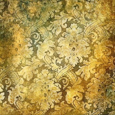 Vintage altın duvar kağıdı