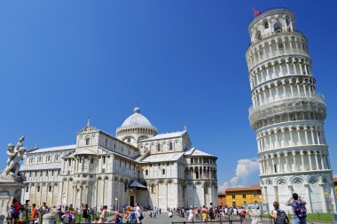 Pisa Katedrali ve kule kare