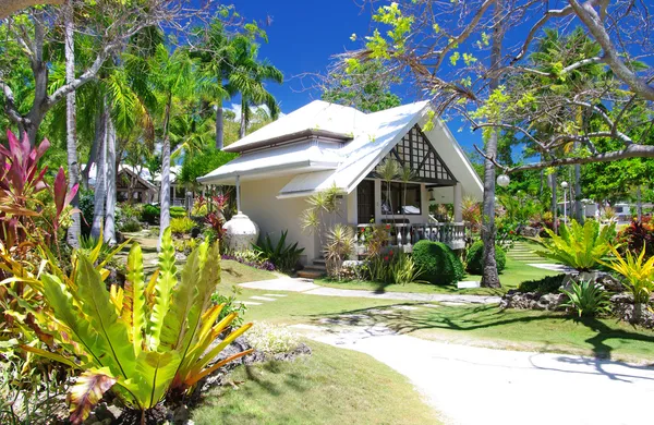 Villa de playa tropical — Foto de Stock