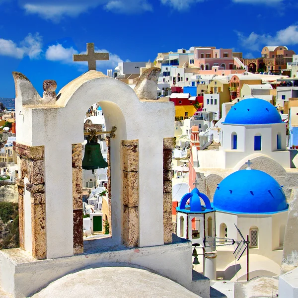 산토리니, 그리스 시리즈의 색상 — 스톡 사진