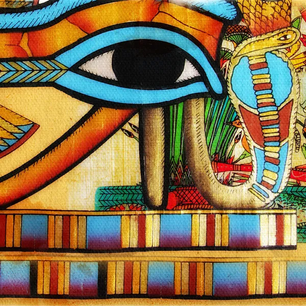Egyptisk stil abstraktion — Stockfoto
