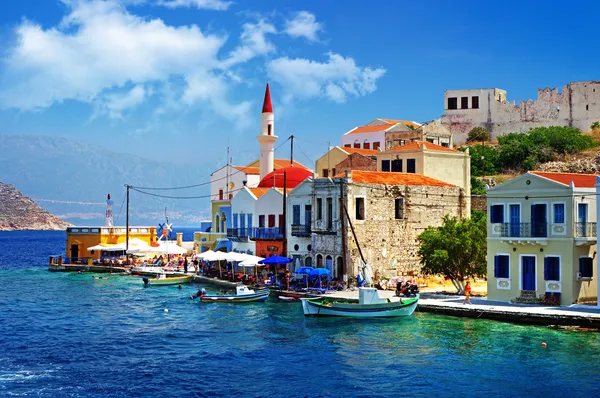 Beautiful Kasteloriso bay (Greece, Dodecanes) — Stock Photo, Image