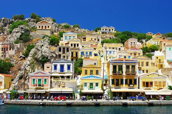 Increíble Grecia - isla pictórica Symi — Foto de Stock