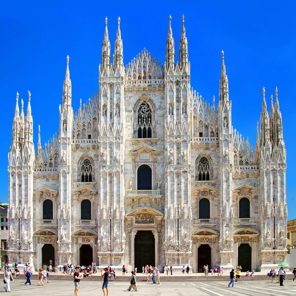 Milaan dome - Italiaanse bezienswaardigheden serie — Stockfoto