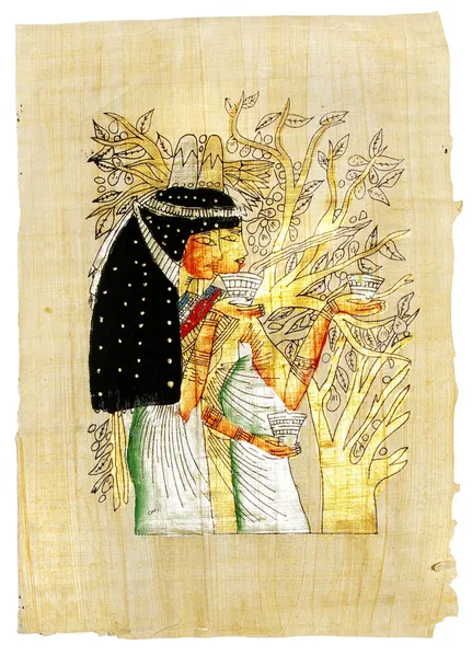 伝統的なエジプト羊皮紙 — ストック写真
