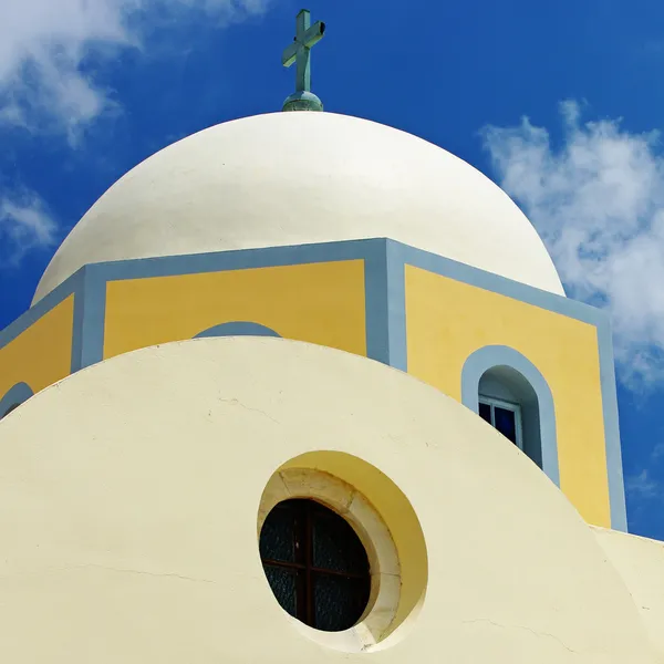 Églises de Santorin béatifique — Photo