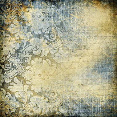 Dekoratif retro arka plan