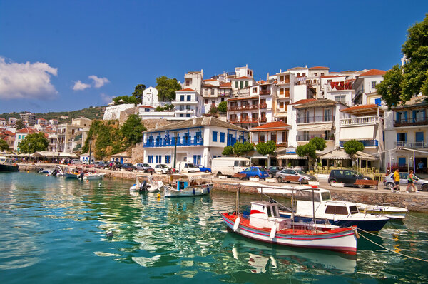 Picteresque town in Greece