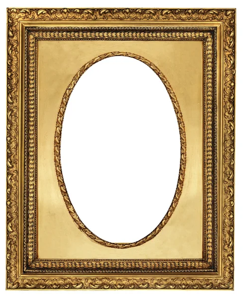 Classy golden frame — Stok fotoğraf