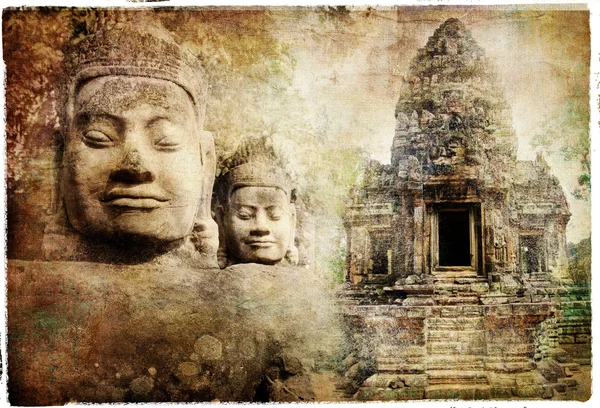Древняя Камбоджа — стоковое фото