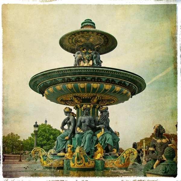 Parisian details - vintage series — Stock Photo, Image