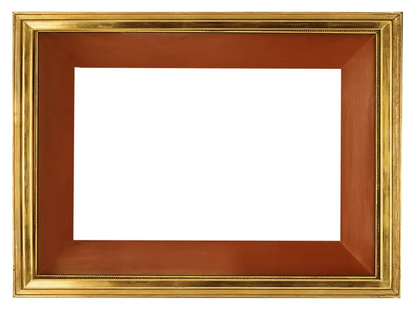 Photo-frame with gilded border — Stock Photo, Image