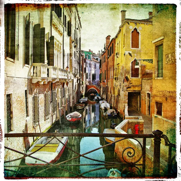 Amazing Venice -artwork in painting style — Stock Photo, Image