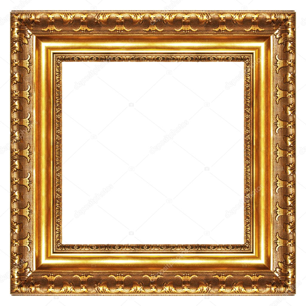 Classy gilded frame -square shape