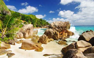 Seychelles islands clipart