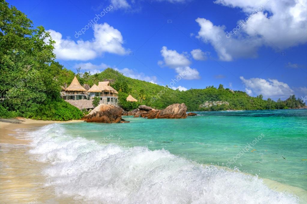 Beautiful Seychelles islands — Stock Photo © Maugli 13261919