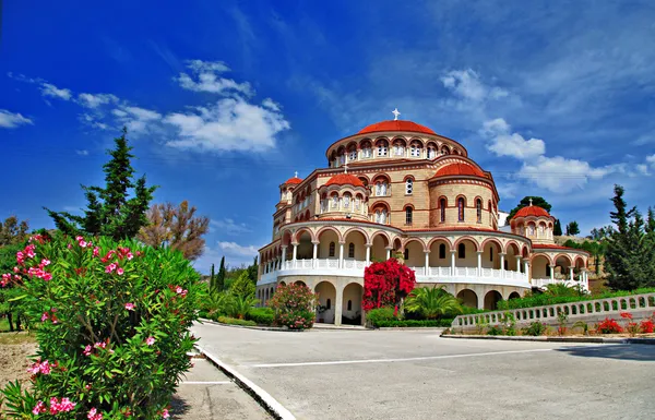 Grekland. ortodox kyrka — Stockfoto
