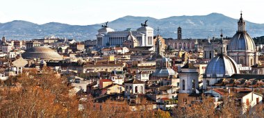 sant.angelo kale Roma'nın panoramik görünüm