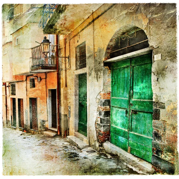Ruas antigas — Fotografia de Stock