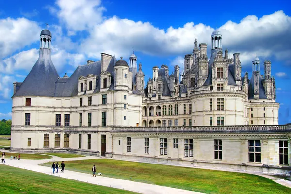 Hermoso castillo de Chambord valle del Loira —  Fotos de Stock