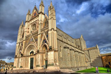 İtalya seri - katedral güzel orvieto, umbria seyahat