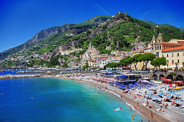 Wspaniałe wybrzeże amalfi. Positano — Zdjęcie stockowe