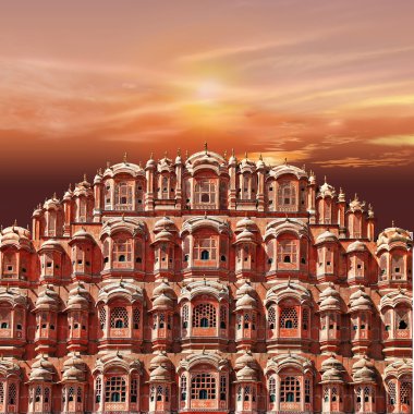 İnanılmaz Hindistan. Jaipur, pembe şehir