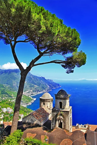 Hermosa costa de Amalfi - Ravello — Foto de Stock