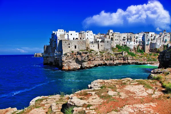 Polignano al 母马普利亚大区，意大利 — 图库照片