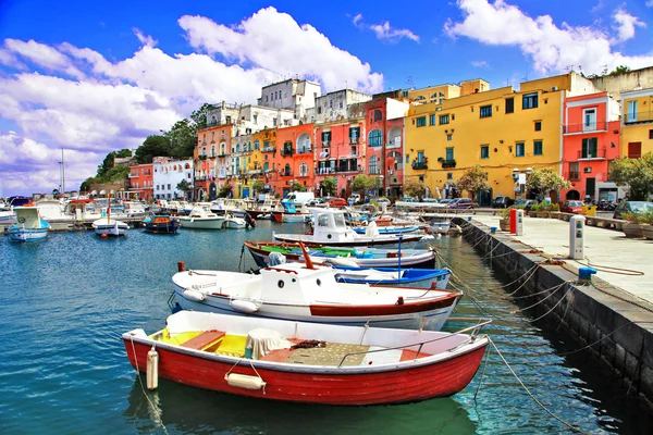 Colors of Italy series - Procida island — Stock Photo, Image