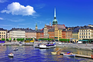 Beautiful Stockholm, Sweeden clipart