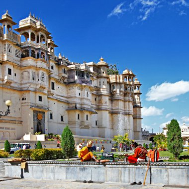 jehangir mahal, orchha - Hindistan