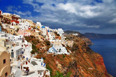 santorini muhteşem görünümü