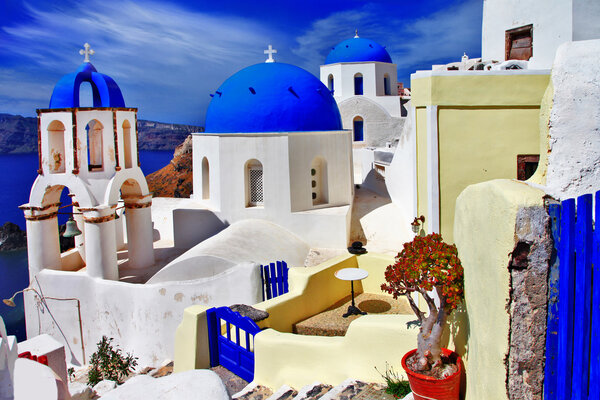 Colors of Santorini series - Oia village