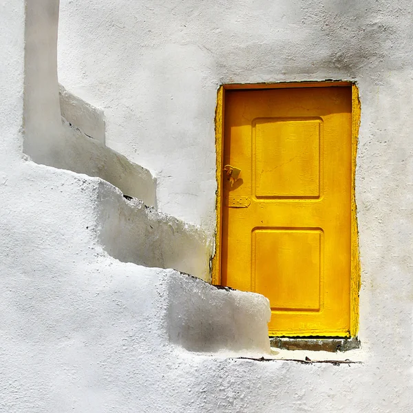 Santorini, benzersiz ayrıntıları. — Stok fotoğraf