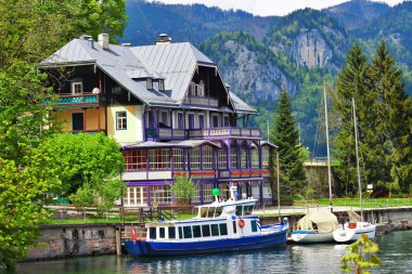 Avusturya sizIerden yat ve villa göl. St gilgen