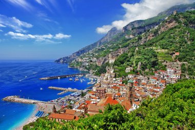 güzel amalfi coast, İtalya