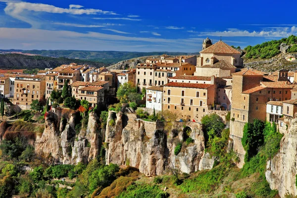 Cuenca. şehirde clifs. İspanya — Stok fotoğraf