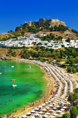 Yunanistan tatil, Rodos Adası, lindos beach