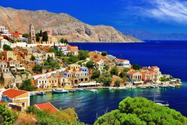 wonderful Greece. Symi island , Dodecanese clipart