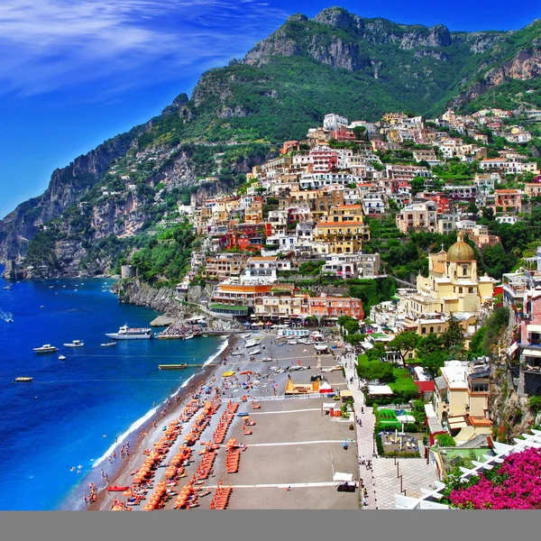 Itália Cênica - Positano — Fotografia de Stock