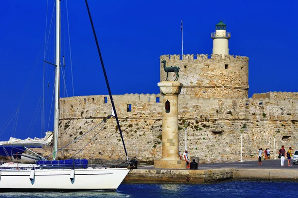 Rhodes holidays, Greek islands series — Stock Photo, Image